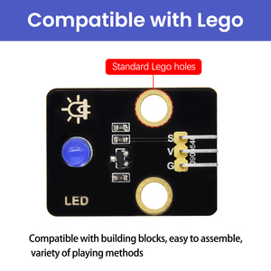Keyestudio Multicolor Elektronische Modules Compatibel Met Bouwstenen Voor Het Programmeren Van Codering Mini Led Module Voor <span class=keywords><strong>Arduino</strong></span> - Product Image 4