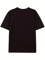 T-shirt graphique imprimé rétro pour homme Maxell Blown Away Guy, noir, décontracté, manches courtes, style urbain, 180 grammes, coton biologique