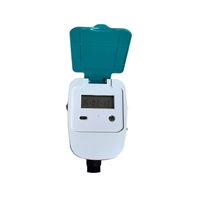 Compteur d'eau à ultrasons en plastique nylon Système de lecture à distance gratuit Compteur de débit 15mm 20mm Protection IP68 OEM Prix personnalisable
