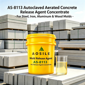 Agente Desmoldante Concentrado AS-8113 de Venta Directa de Fábrica, Garantiza una Superficie Lisa y Bordes Intactos para Paneles <span class=keywords><strong>ALC</strong></span>, Gran Venta - Product Image 3
