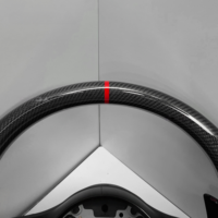 Volant personnalisé en fibre de carbone artificielle pour Mercedes-Benz W222 W203 W204 W205 W212 W213 CLS W218 Série C300