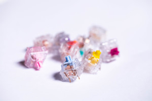 Ktt Kang Trắng nội dung chuyển đổi Bàn Phím Cơ khí 3 pins chuyển mạch tuyến tính nội dung RGB - Product Image 6