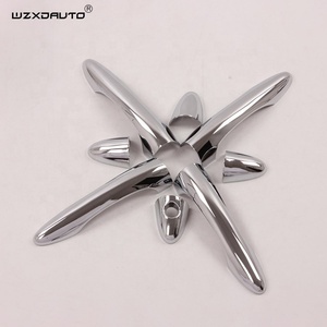 WZXD Car Doors Handle Cover Trim ABS <b>Chrome</b> 8pcs 2011 2015 for Sportage R - Product Image 5