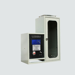 Màn hình cảm ứng kiểm soát dọc hiệu suất chống cháy <span class=keywords><strong>Tester</strong></span>/vành đai an toàn buồng thử nghiệm đốt - Product Image 5