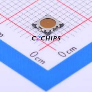 TSW-24-11-T100 Tactile Switch SMD Switch Single Pole Single Throw Round Button Vertical Mount 3.8mm - Product Image 1