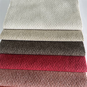 Nuevo desarrollo de tela de lino de cáñamo barata tela tejida teñida para muebles sofá silla - Product Image 5