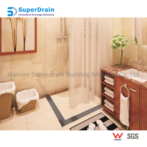 Drenaje lineal para cabina de ducha, accesorios para cabina de ducha con salida <span class=keywords><strong>Vertical</strong></span>, nuevo diseño - Product Image 6