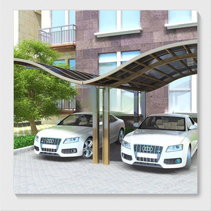 Telaio in alluminio Cantilever Carport in policarbonato foglio di <span class=keywords><strong>copertura</strong></span> <span class=keywords><strong>per</strong></span> <span class=keywords><strong>auto</strong></span> tettoia da giardino Carport - Product Image 2