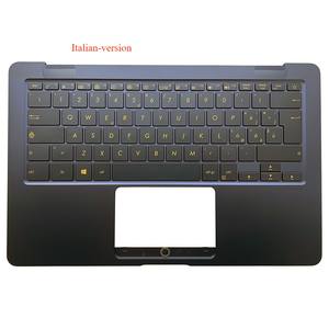 Teclado Retroiluminado para Portátil ASUS UX490UA 90NB0EI1-R30450 90NB0EI1-R30500, Color Azul Oscuro, Reposamanos y Carcasa Superior - Product Image 1