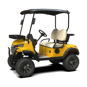 저렴한 모든 지형 off-raod 12 인치 타이어 전기 4 인용 골프 카트