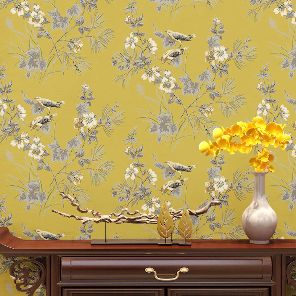Tapete Vogel Farbe Amerika Landschaft Klassische Wohnzimmer Tapete Home Decoration
