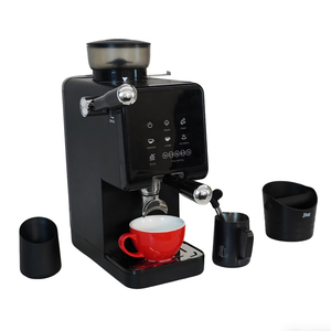 Machine à café expresso semi-automatique de qualité barista, 20 bars, acier inoxydable, écran tactile, expresso détachable - Product Image 3
