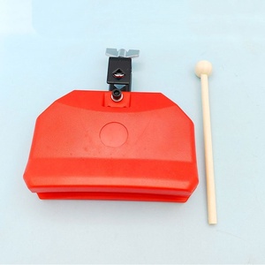 Instrumentos de Percusión Orff para Niños al por Mayor: Campanas de Vaca Coloridas, Bloques de Ritmo Educativos de Plástico, Claquetas Cuadradas para Niños - Product Image 6