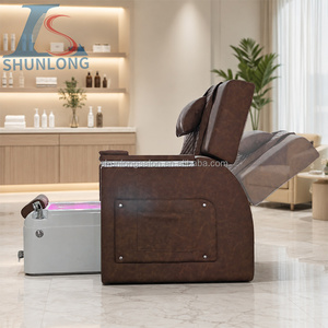 Fauteuil de pédicure électrique inclinable réglable sans plomberie, luxe et confort, mobilier de beauté <span class=keywords><strong>pour</strong></span> salon de manucure et soins des pieds - Product Image 3
