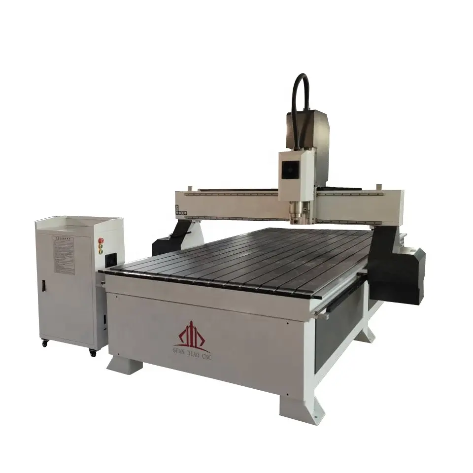 1300*2500mm CNC Router Máy chế biến gỗ Bụi Collector nhôm hồ sơ CNC Router