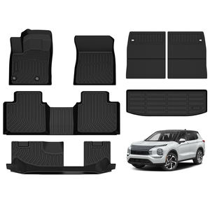 จีนโรงงาน3D สภาพอากาศทั้งหมด TPE ชั้น Mats รถ Liners สำหรับ Mitsubishi Outlander <span class=keywords><strong>ASX</strong></span> - Product Image 1
