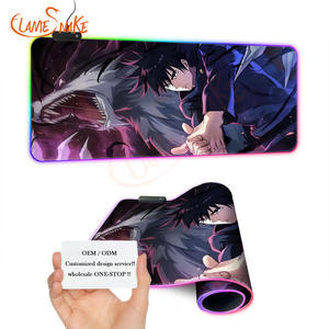 Alfombrilla de Ratón LED con Estampado de <span class=keywords><strong>Anime</strong></span> de la Serie de Dibujos Animados FLAME SNAKE, <span class=keywords><strong>XL</strong></span>, 80 30, Alfombrilla de Ratón LED, Estilo Japonés - Product Image 1