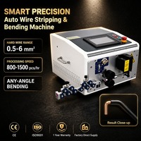 Machine de dénudage et de pliage de câbles en cuivre entièrement automatique, sur mesure, pour la fabrication d'équipements électroniques