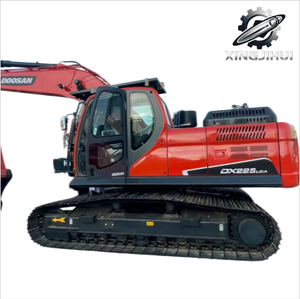Excavatrice d'occasion Doosan DX225 de 22,5 tonnes, marque japonaise, moteur Cummins, grande excavatrice sur chenilles, provenance Japon. - Product Image 2
