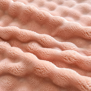 Bon marché, vente en gros, couverture chaude en flanelle pour l'hiver, décoration d'intérieur, lapin doux, <span class=keywords><strong>fausse</strong></span> <span class=keywords><strong>fourrure</strong></span>, couvertures en polaire - Product Image 6