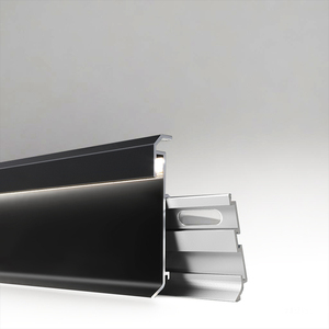 Plinthe décorative en métal avec éclairage LED au design moderne, en alliage d'aluminium <span class=keywords><strong>de</strong></span> haute qualité pour appartements - Product Image 6
