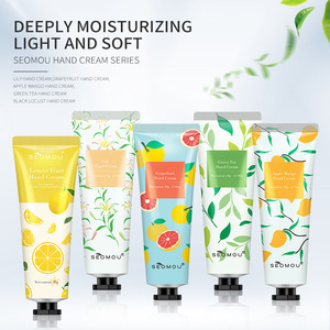 Mini Crème pour les <span class=keywords><strong>Mains</strong></span> Coréenne Logo Personnalisé Vente en Gros Blanchissante Hydratante Nourrissante Ingrédients Végétaux Parfums - Product Image 2