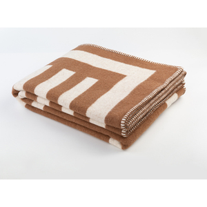 ウールブランケット博士タッセル付きウールブランケット - Product Image 1