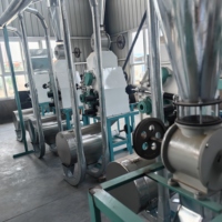 Ligne de traitement intégrée de la farine de maïs automatique pour usine céréalière