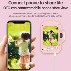 X10S 2.0 "HD schermo Dual Lens per bambini a <span class=keywords><strong>forma</strong></span> di macchina fotografica a <span class=keywords><strong>forma</strong></span> di 1080P supporto per videocamera 32GB TF Card - Product Image 4