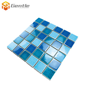 Karışık renkli mozaik tasarım ucuz yüzme havuzu fayansı satılık - Product Image 4