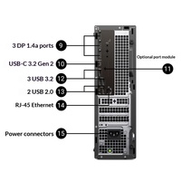 Ordinateur de bureau Dell Pro Max Slim FCS1250 SFF neuf, station de travail, Ultra7 265, 8 Go/16 Go de RAM DDR5, 512 Go/1 To de SSD, personnalisable