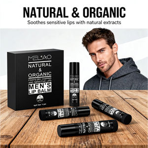 Private Label Man Lightening Lippenbalsem Voor Mannen Lippenbalsem Voor Roker Best Verkopende Mannen Veganistische Lippenbalsem - Product Image 1