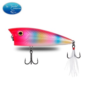 Señuelo ABS <span class=keywords><strong>para</strong></span> Lubina de Boca Grande 70mm 10g 60mm 7g, Pez Wobbler con Anzuelos, Luz Nocturna, Color de Superficie, Línea - Product Image 6