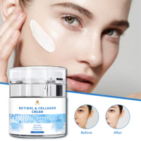Crème hydratante au rétinol, anti-rides, antioxydante, réparatrice, raffermissante, crème pour le visage au rétinol, OEM ODM, marque privée