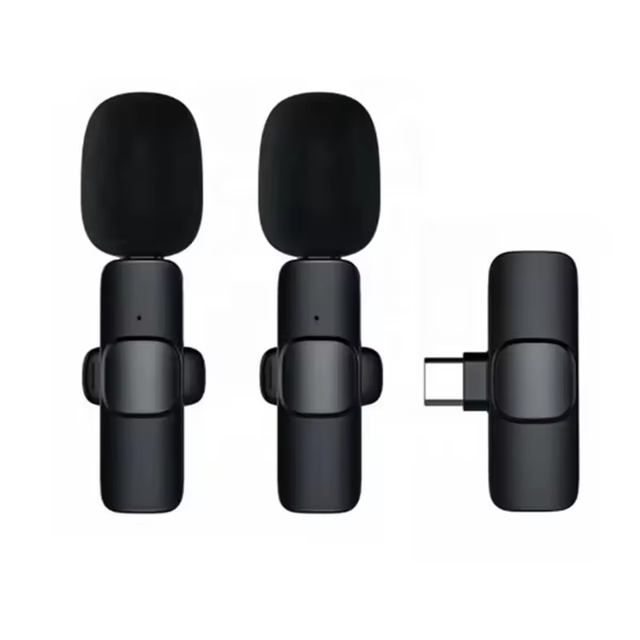 PULUZ Wireless Lavalier Noise Reduction Reverb Microphone for Type-C / USB-C Device Support Phone Charging
