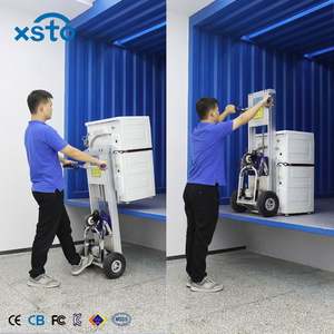 Kereta dorong Dolly bermotor kecil elektrik baterai <span class=keywords><strong>Carry</strong></span> Wagon troli dilacak pembawa yang baik Transport - Product Image 6