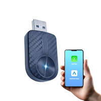 Adaptateur CarPlay sans fil 2 en 1, convertit le CarPlay filaire en sans fil, Android Auto, plug and play, clé USB, mise à jour OTA pour voiture
