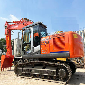 Excavadora usada de alta calidad Hitachi ZX200 Excavadora sobre orugas 20 toneladas Hitachi Excavator ZAXISX200 - Product Image 1