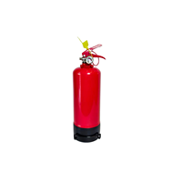 Extincteur à poudre sèche multi-spécifications 1-4 kg avec valve CE, manomètre et base en forme de fleur de prunier pour la sécurité incendie générale
