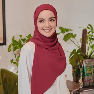 Sciarpe hijab in chiffon hijab hijab in chiffon musulmano morbido morbido di alta qualità 2022
