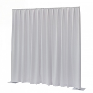 Rideaux de scène, rideaux en velours ignifuges en gros, rideaux de scène noirs, rideaux occultants - Product Image 1