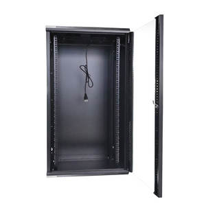 Racks de Pared de 19 Pulgadas y 22 Unidades de 600x600mm con Paneles Laterales Extraíbles, Embalaje Desmontado en Stock, Acero SPCC - Product Image 2