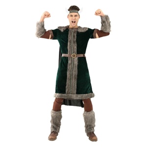 Ensemble de costumes d'<span class=keywords><strong>Halloween</strong></span> médiévaux, vikings, pirates pour hommes et femmes, pour jeu de rôle de guerrier nordique, fête, performance scénique - Product Image 2