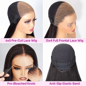 200% Human Hair Lace Frontal Glueless <strong>Wigs</strong> for Black Women,Wholesale Brazilian Virgin Hair <strong>HD</strong> Transparent Lace Front <strong>Wig</strong> <strong>Vendor</strong> - Product Image 6