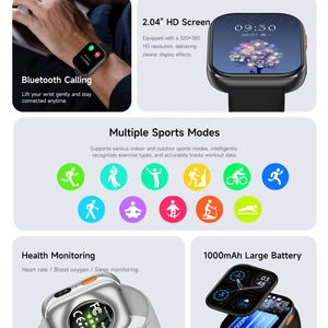 Sağlık akıllı saat su geçirmez kan oksijen nabız kan basıncı yüksek kalite Smartwatch - Product Image 2
