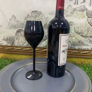 Verre à vin rouge personnalisé avec logo, verre à champagne en acrylique, gobelet en plastique réutilisable, flûtes à champagne en plastique - Product Image 3