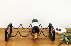 Choice Giá Để Chai Bằng Sắt Vui Nhộn Giá Để Rượu Xếp Chồng Tủ Rượu Sáng Tạo Nhiều Chai Giá Trưng Bày Rượu Vang Đỏ - Product Image 2