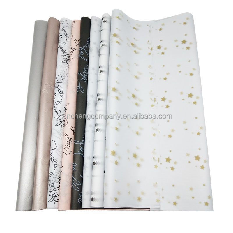 Customized logo Color Gift Art Paper Packaging Custom Packaging Tissue Paper Custom Packaging Paper
