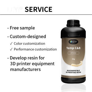 Resina LEYI Anti-Flessione per Stampa 3D Dentale per Corone e Ponti Provvisori Colore Dente Naturale Polimero Liquido Sintetico MOQ 1kg - Product Image 6