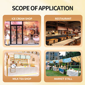 Congélateur horizontal à grande capacité, machine à glaces et sorbets, machine à glaces dures, équipement commercial pour la fabrication de glaces - Product Image 6